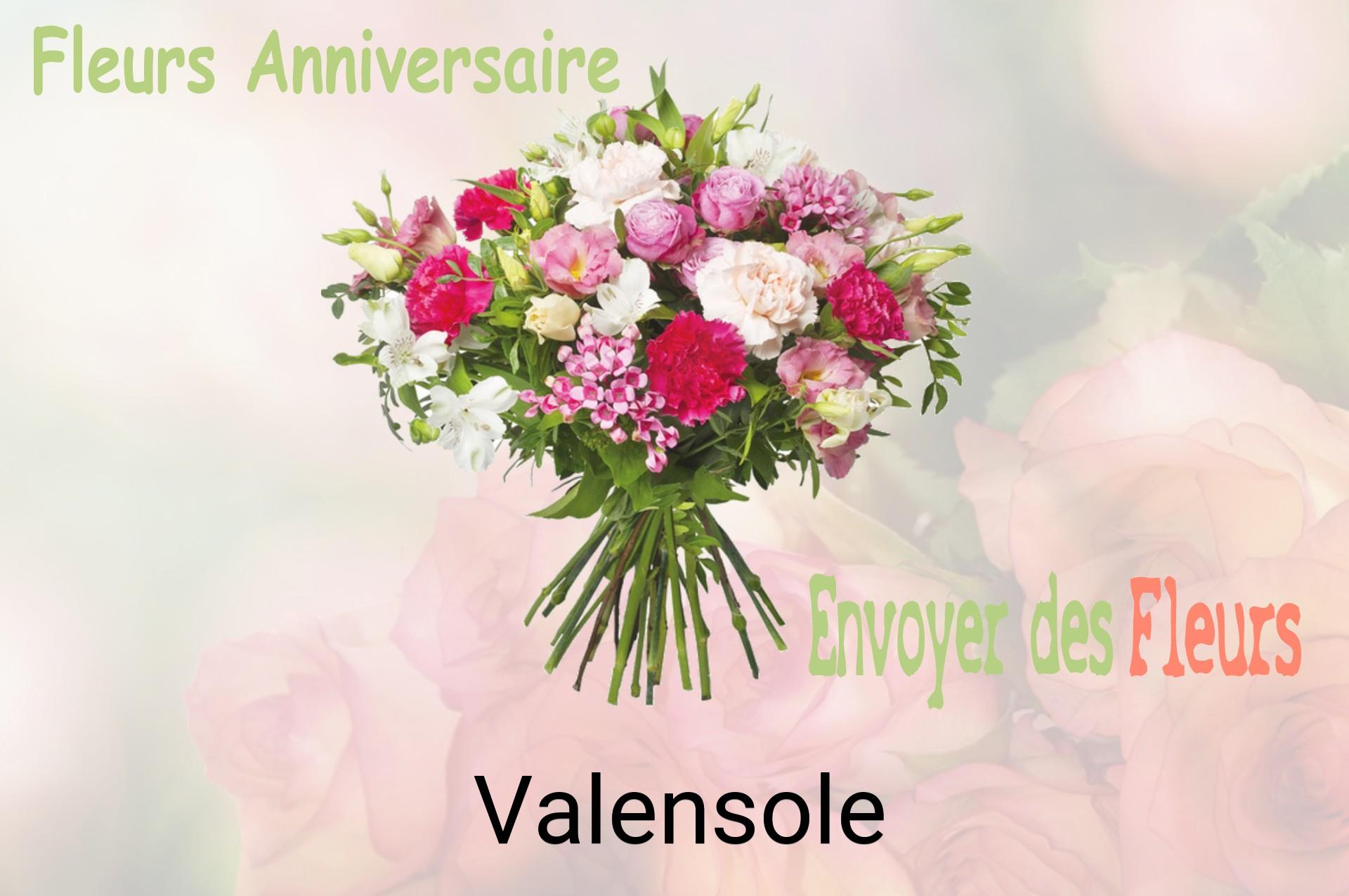 Bouquet de fleurs d’anniversaire livré à Valensole